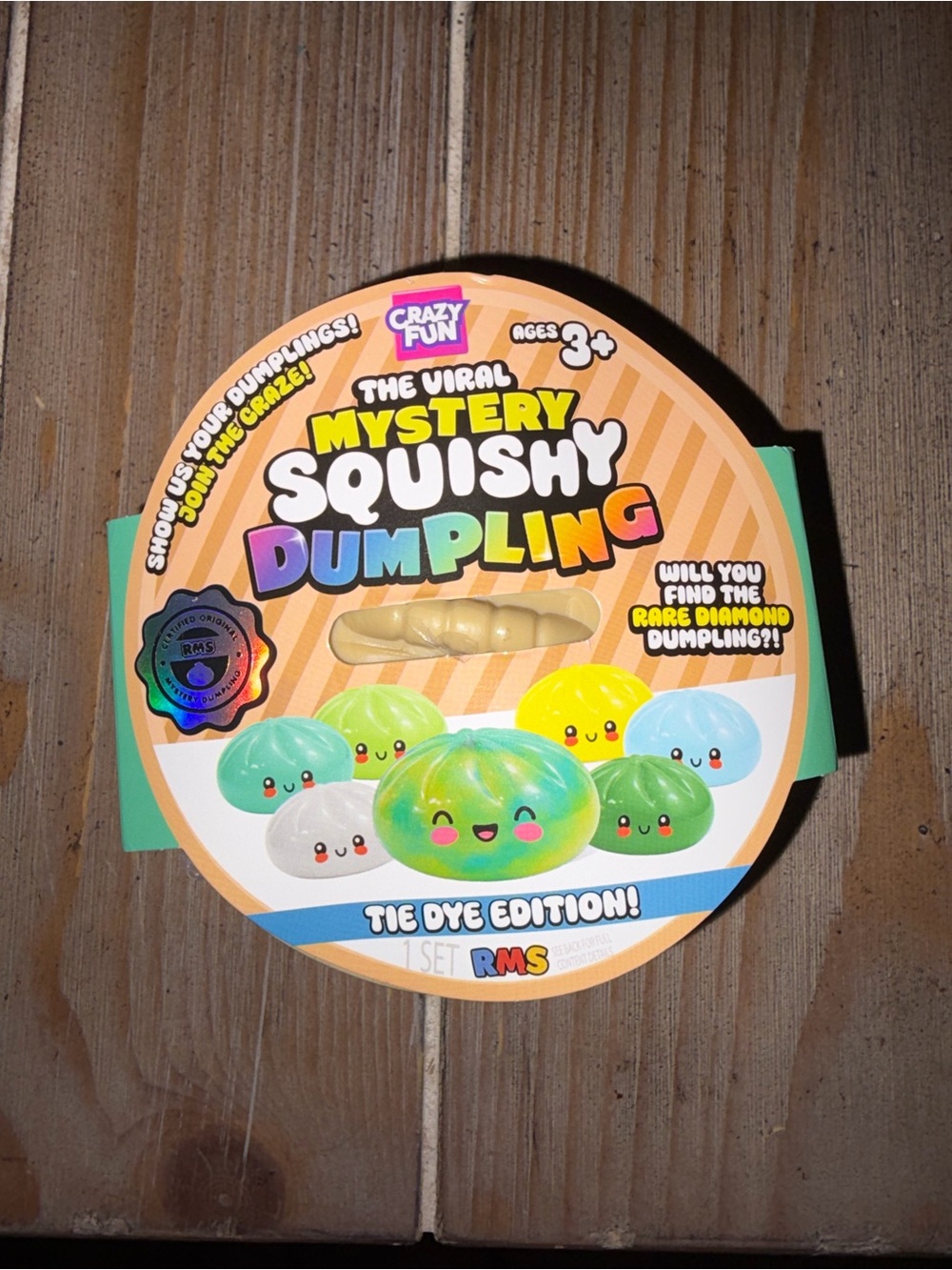 RMS Crazy Fun Mystery Squishy Dumpling Walmart Edition